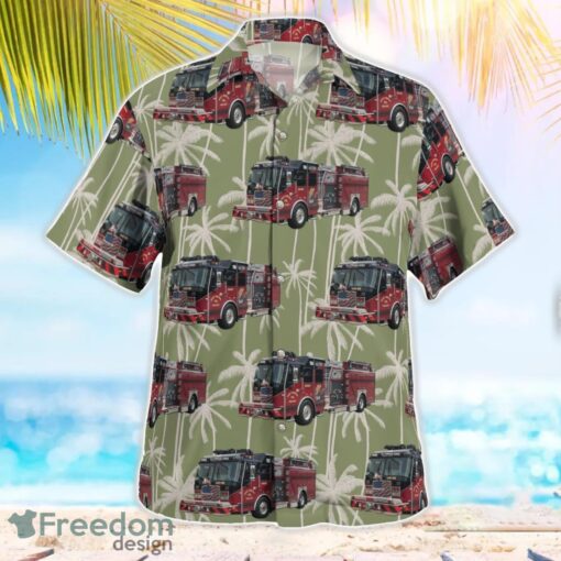 West Sebring Fire Department Sebring, Florida Aloha Hawaiian Shirt Beach Gift Shirt Product Photo 3