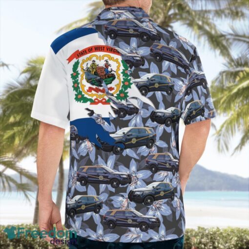 West Virginia Ford Police Tropical 3D Hawaiian Shirt Gift For Summer Product Photo 4