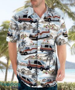 West Virginia, Jan-Care Ambulance & General EMS Beach Hawaiian Shirt Product Photo 4