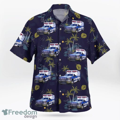 West Virginia, Tucker County EMS Hawaiian Shirt Product Photo 3