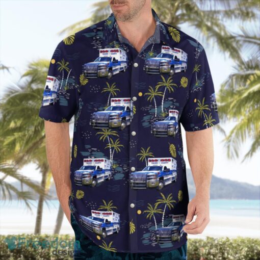 West Virginia, Tucker County EMS Hawaiian Shirt Product Photo 4