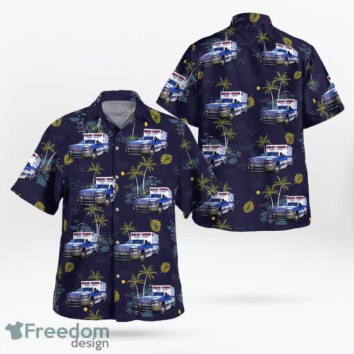 West Virginia, Tucker County EMS Hawaiian Shirt Product Photo 1