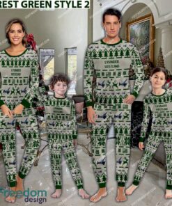 Westland Lysander Aircraft Pajamas Set Family Army Gift Christmas - Westland Lysander Aircraft Pajamas Set Family Photo Green