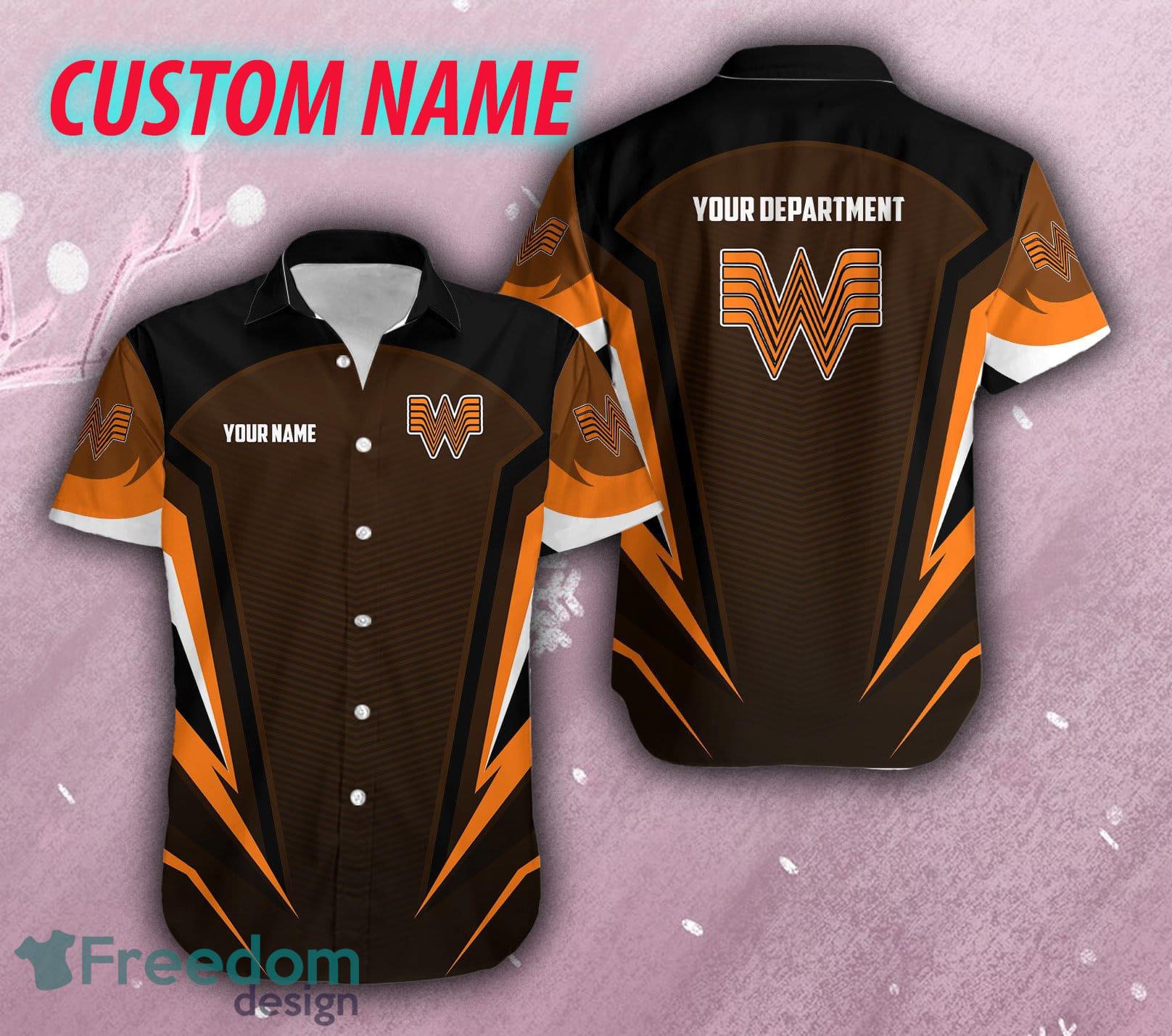 Whataburger Custom Name Brand Handmade All Over Print For Men Women Summer Gift Hawaiian Shirt image Whataburger Custom Name Brand Handmade All Over Print For Men Women Summer Gift Hawaiian Shirt - whataburger Personalized Name Brand Handmade All Over Print Hawaiian Shirt For Summer