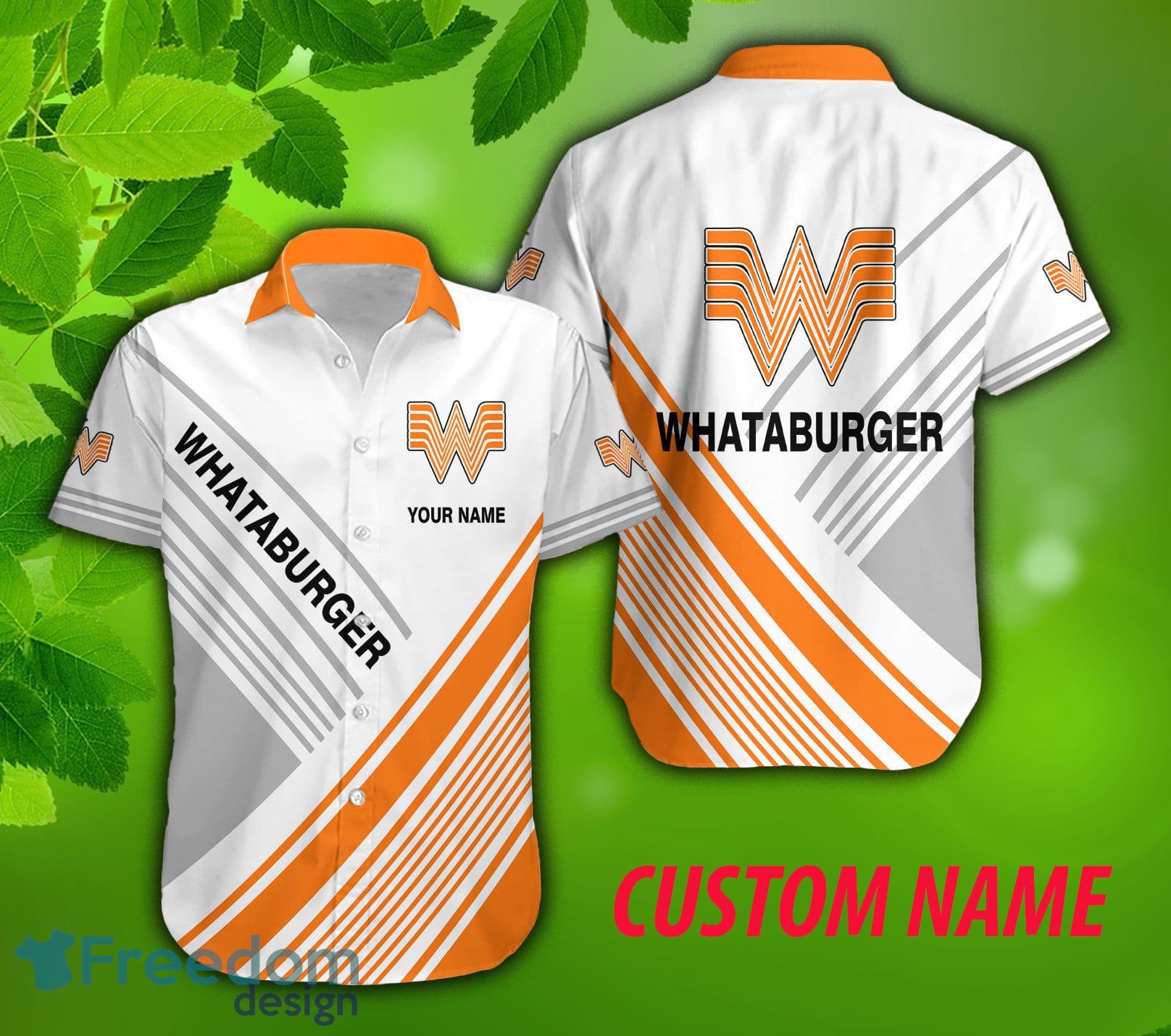 Whataburger Custom Name Traditional New All Over Print For Men Women Summer Gift Hawaiian Shirt image Whataburger Custom Name Traditional New All Over Print For Men Women Summer Gift Hawaiian Shirt - whataburger Personalized Name Traditional New All Over Print Hawaiian Beach Shirt For Summer