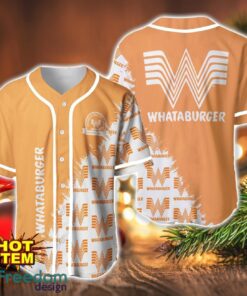 Whataburger Logo Printed Baseball Jersey Shirt For Men And Women