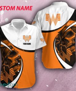 Whataburger Personalized Name Bold Brand 3D For Men Women Summer Gift Hawaiian Shirt