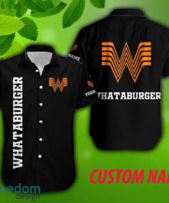 Whataburger Personalized Name Vibrant Pattern Aloha For Men Women Summer Gift Hawaiian Shirt