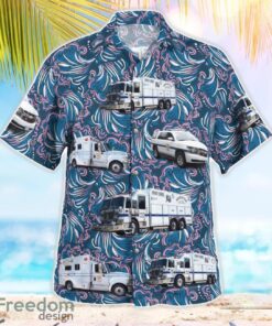 Wheaton, Maryland, Wheaton Volunteer Rescue Squad Hawaiian Shirt Beach Shirt For Men And Women Product Photo 2