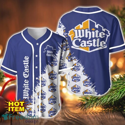 White Castle Whiskey Logo Printed Baseball Jersey Shirt For Men And Women Product Photo 1