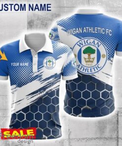 Wigan Athletic 3D Polo Shirt New Trending For Men Women Fans Custom Name