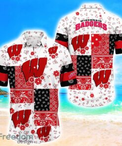 Wisconsin Badgers Hawaii For Summer Sport Team Hawaiian Shirt