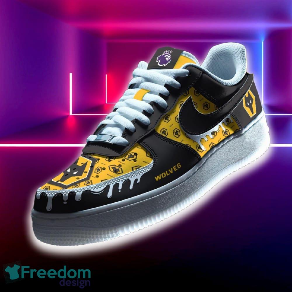 Wolverhampton Wanderers F.C Car Air Force 1 Sneaker All Over Print For Fans AF1 Shoes - Wolverhampton Wanderers F.C Car Air Force 1 Sneaker All Over Print For Fans AF1 Shoes