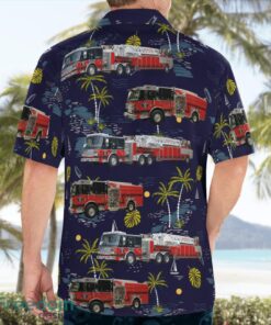 Woodinville, King County, Washington, Woodinville Fire & Rescue Aloha Hawaiian Shirt Beach Gift Shirt Product Photo 2