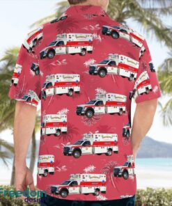 Worcester County, Massachusetts, Brookfield EMS Hawaiian Shirt Men Women Beach Shirt Product Photo 2