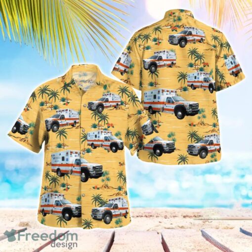 Worcester, Massachusetts, UMass Memorial EMS Hawaiian Shirt Beach Shirt For Men And Women Product Photo 1