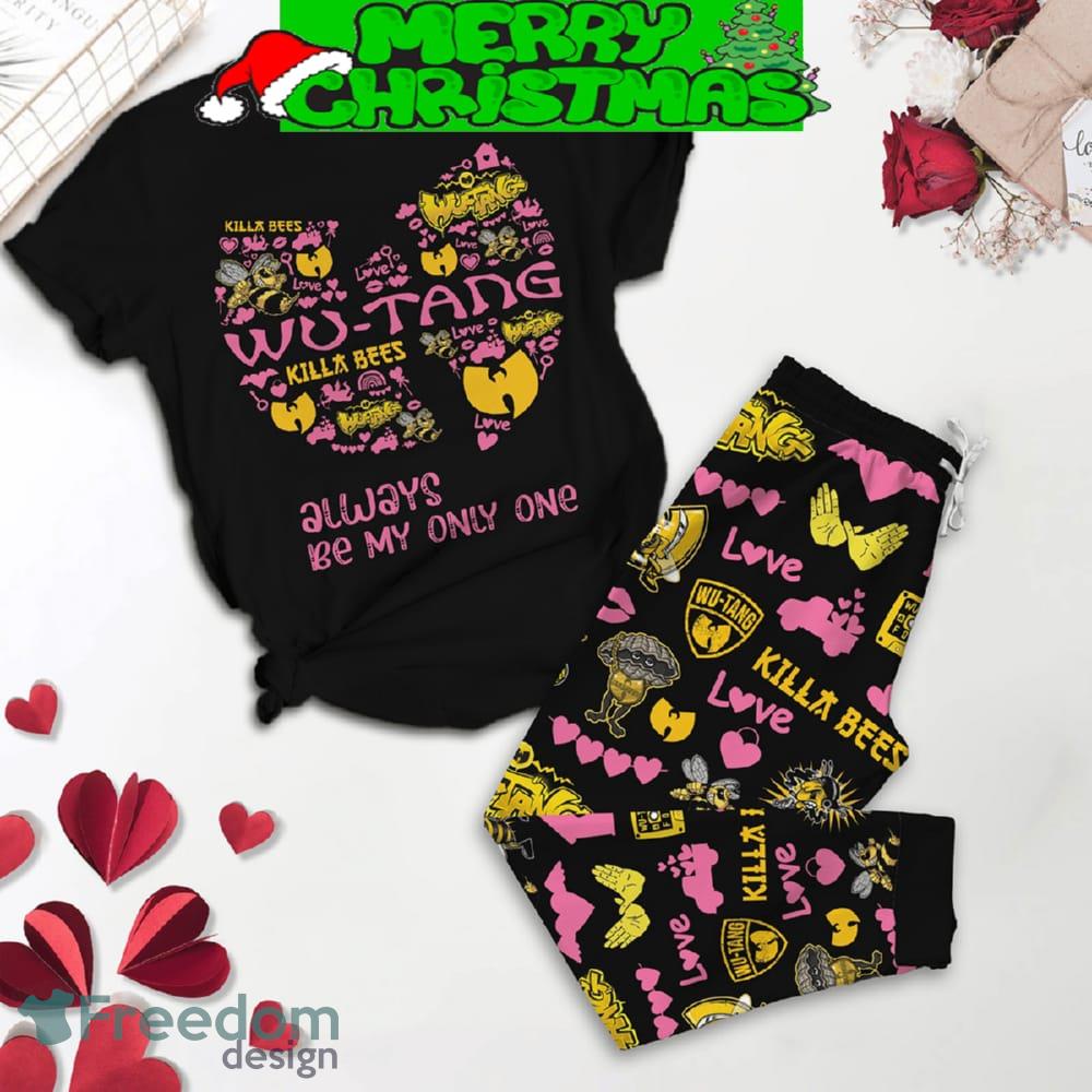 Wu Tang Clan Only One Valentine Fleece Pajamas Set For Christmas image Wu Tang Clan Only One Valentine Fleece Pajamas Set For Christmas - Wu Tang Clan Only One Valentine Fleece Pajamas Set-1