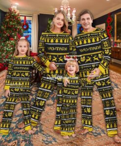 Wu Tang Cllan Band Pajamas Set Ugly Christmas Family