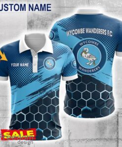 Wycombe Wanderers F.C 3D Polo Shirt New Trending For Men Women Fans Custom Name