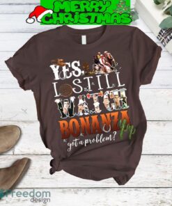 Yes I Still Watch Bonanza Got A Problem Pajamas Set Full Print Christmas For Women - Yes I Still Watch Bonanza Got A Problem Pajamas Set-2
