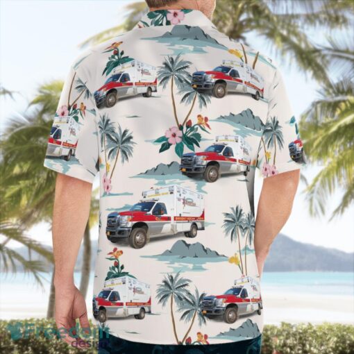 Yonkers, Westchester County, New York, Empress EMS Ford E350 Hawaiian Shirt Product Photo 2