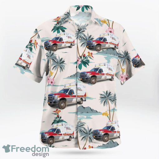 Yonkers, Westchester County, New York, Empress EMS Ford E350 Hawaiian Shirt Product Photo 3