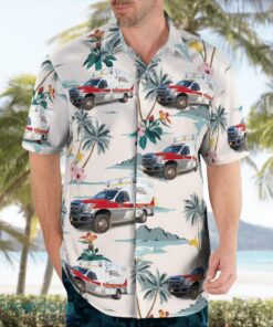 Yonkers, Westchester County, New York, Empress EMS Ford E350 Hawaiian Shirt Product Photo 4