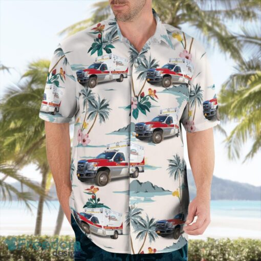 Yonkers, Westchester County, New York, Empress EMS Ford E350 Hawaiian Shirt Product Photo 4