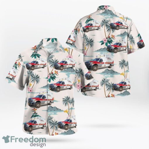 Yonkers, Westchester County, New York, Empress EMS Ford E350 Hawaiian Shirt Product Photo 1