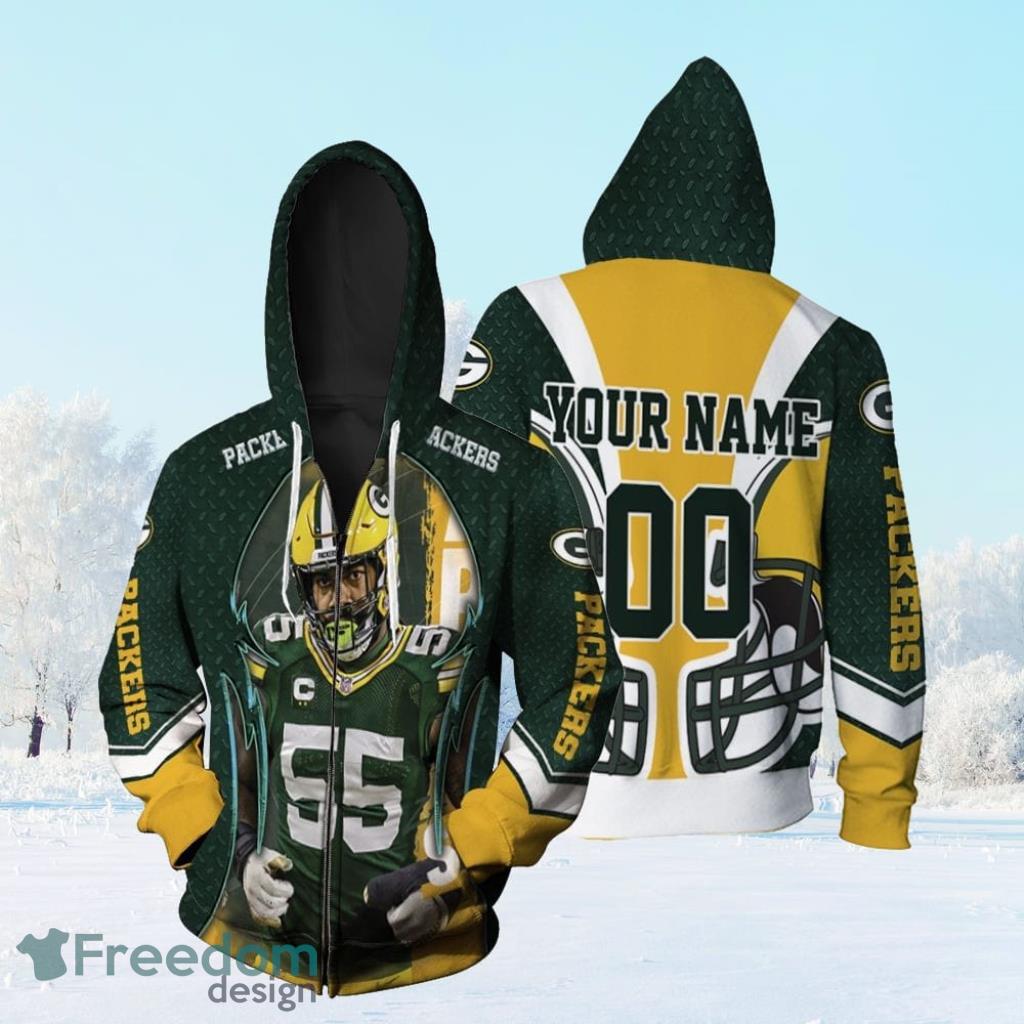 Zadarius Smith 55 Green Bay Packers Nfc North Division Champions Super Bowl 2021 Personalized Zip Hoodie 3D All Over Print image Zadarius Smith 55 Green Bay Packers Nfc North Division Champions Super Bowl 2021 Personalized Zip Hoodie 3D All Over Print Product Photo 1