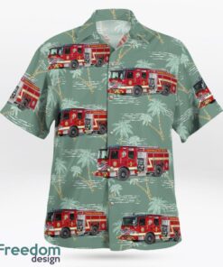 Zephyrhills, Pasco County, Florida, Zephyrhills Fire Rescue Hawaiian Shirt Product Photo 3