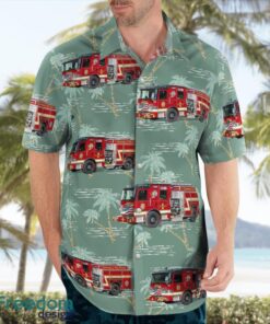 Zephyrhills, Pasco County, Florida, Zephyrhills Fire Rescue Hawaiian Shirt Product Photo 4