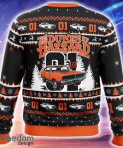 Zero One The Duke of Hazzard Ugly Christmas Sweater Trending Holidays For Men Women Fans - Zero One The Duke of Hazzard Ugly Christmas Sweater_2