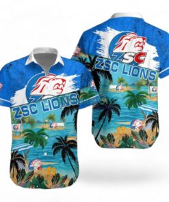 Zsc Lions Logo Combo Hawaiian Shirt And Short Trending Summer For Fans Zsc Lions Logo Combo Hawaiian Shirt And Short Trending Summer For Fans