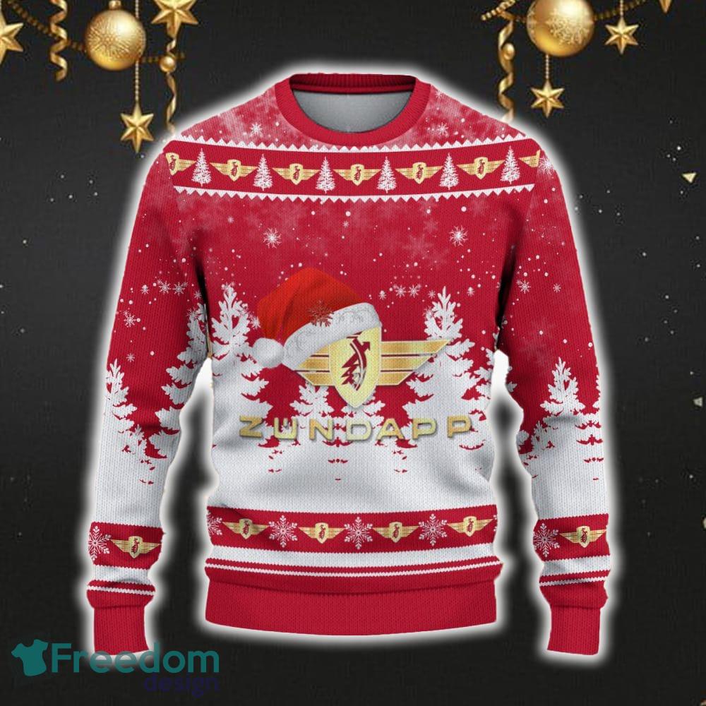 Zundapp Car For Fans 3D Sweater Ugly Christmas Santa Hat Tree Gift For Men Women image Zundapp Car For Fans 3D Sweater Ugly Christmas Santa Hat Tree Gift For Men Women - Zundapp Ugly Christmas Sweater_2