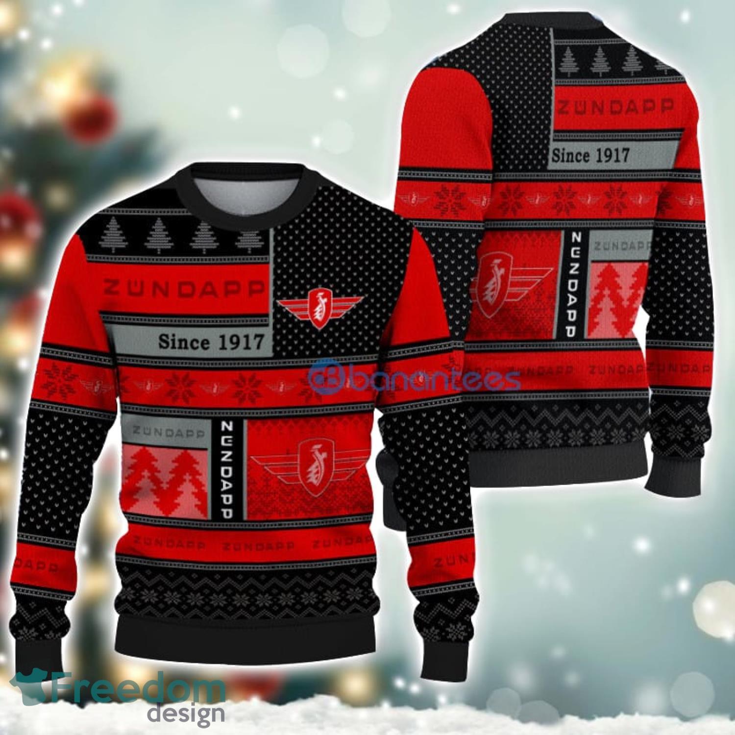 Zundapp Logo Ugly Christmas Sweater For Fans Men And Women Christmas Gift Ideas image Zundapp Logo Ugly Christmas Sweater For Fans Men And Women Christmas Gift Ideas Product Photo 1