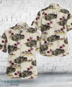 1942 GMC Army Fire Truck Hawaiian Shirt
