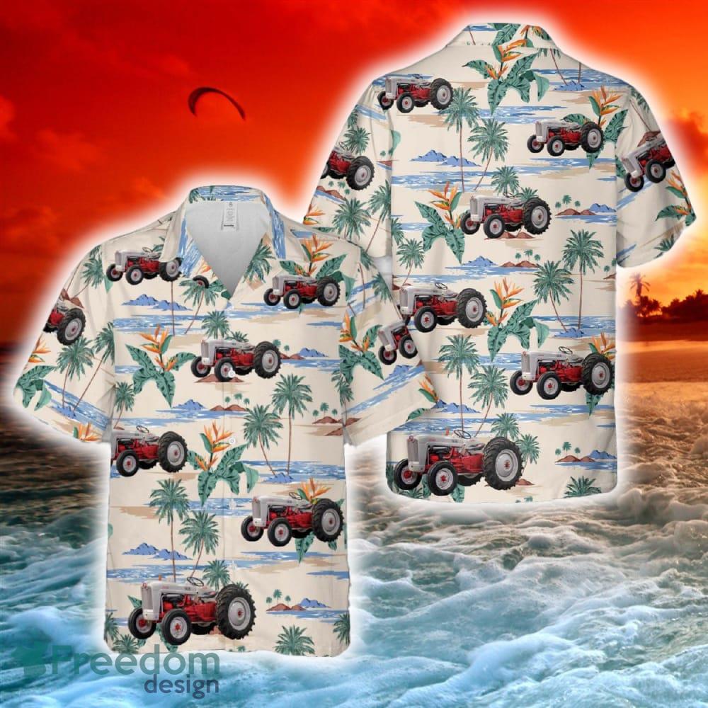 1953 Ford Golden Jubilee Tractor Hawaiian Shirt image 1953 Ford Golden Jubilee Tractor Hawaiian Shirt - 1953 Ford Golden Jubilee Tractor Hawaiian Shirt-1
