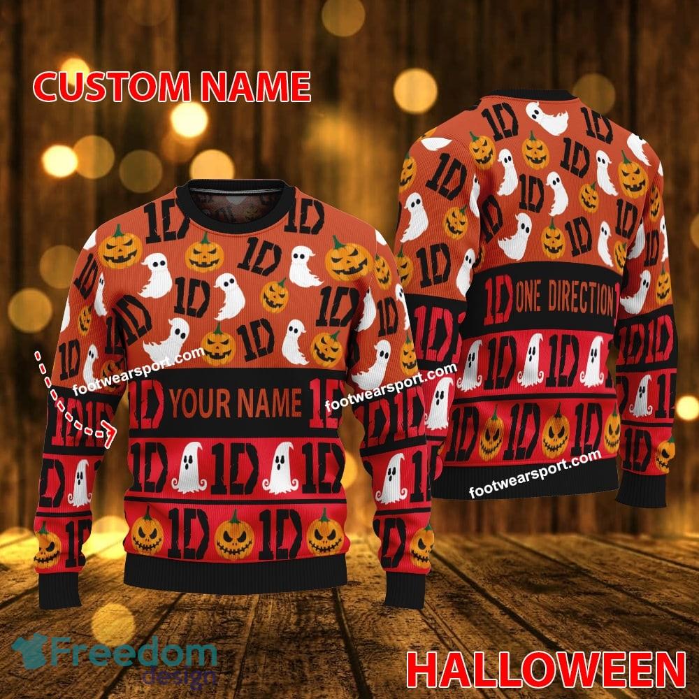 1D One Direction Band Personalized Logo Pattern Ugly Christmas 3D Sweater Gift For Adult image 1D One Direction Band Personalized Logo Pattern Ugly Christmas 3D Sweater Gift For Adult - 1D One Direction Band Personalized Logo Pattern Ugly Christmas 3D Sweater Gift For Adult
