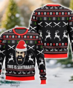 300 Sparta “This is Santaaa” Christmas Ugly Christmas Sweater 3D All Printed Sweater Christmas Gift