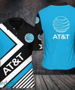 3D All Over Printed at&t 3D Polo Shirt Golf Lover Gift