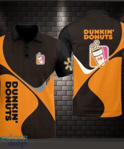 3D All Over Printed dunkin’ donuts 3D Polo Shirt For Golf Lovers