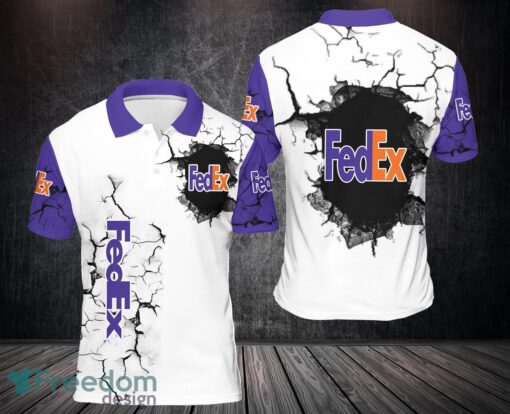 3D All Over Printed fedex Team Working Shirt 3D Polo Shirt Golf Polo Product Photo 1