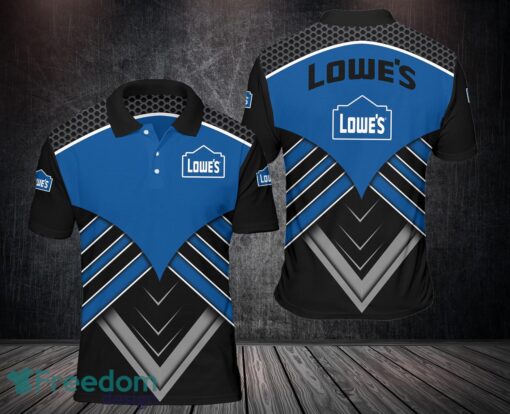 3D All Over Printed lowe's Team Working Shirt 3D Polo Shirt Golf Polo Product Photo 1