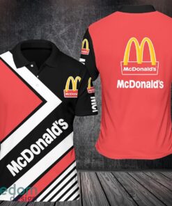 3D All Over Printed mcdonald’s 3D Polo Shirt For Golf Lovers