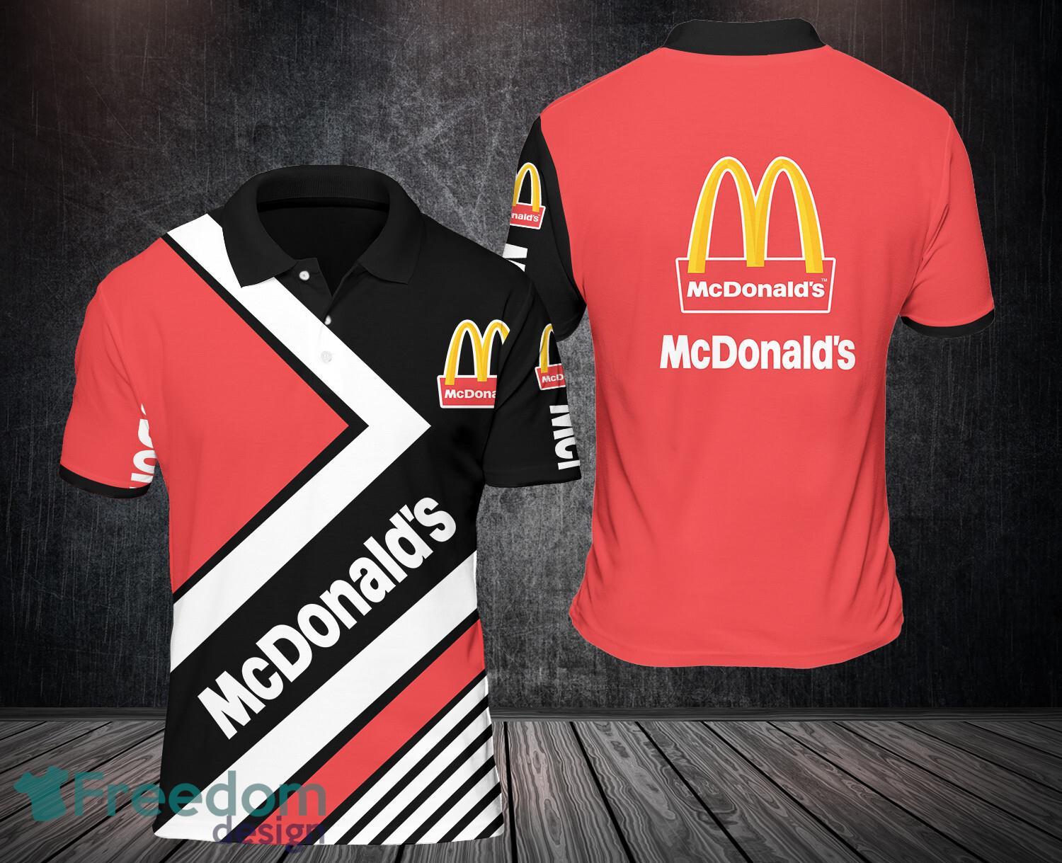3D All Over Printed mcdonald's 3D Polo Shirt For Golf Lovers image 3D All Over Printed mcdonald's 3D Polo Shirt For Golf Lovers
