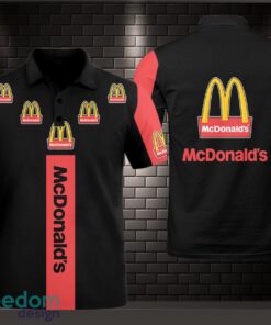 3D All Over Printed mcdonald’s 3D Polo Shirt Gold Shirt