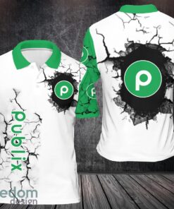 3D All Over Printed publix Limited 3D Polo Shirt Golf Polo For Fans