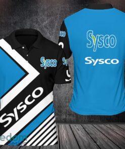 3D All Over Printed sysco 3D Polo Shirt Gold Shirt