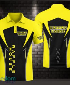 3D All Over Printed waffle house For Fans 3D Polo Shirt